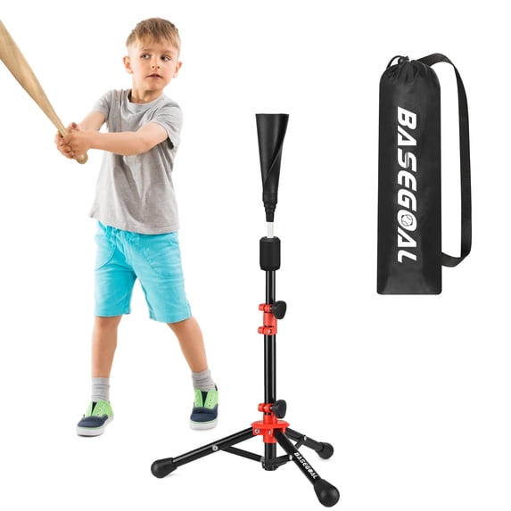 Baseball Batting Tee for Kids Back to School Stuff, Portable Softball Baseball Tees for Hitting, Extral Height Adjustable Angel, Easy to Assemble, Intensive Support Frame, Batting Training Practice