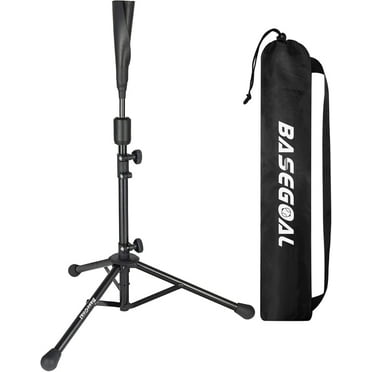 QWORK 2-Pack Heavy Duty Baseball Batting Tee - Adjustable Height 28-46" For Baseball & Softball