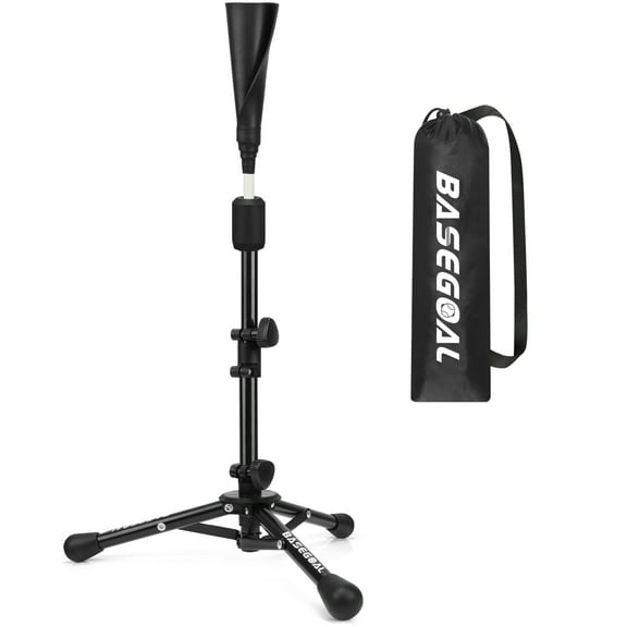 Baseball Batting Tee for kids, Portable Softball Baseball Tees for Hitting, Extral Height Adjustable Angel Baseball Ball Caddy, Easy to Assemble, Intensive Support Frame, Batting Training Practice