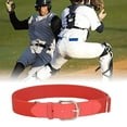 thumbnail image 1 of Baseball Belt Softball Belt Belt for and Adult Fine Workmanship ,Belt with Red, 1 of 8