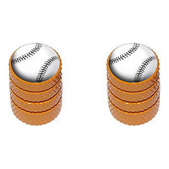 Baseball - Bike Valve Stem Caps