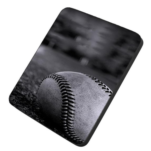 Baseball Black White Mouse pads Gaming Mouse Pad 9.84x7.87 inches