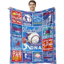 Baseball Blanket for Boys,Baseball Gifts for Boys 812,Flannel Sport Blanket Throw for Kids Boys Men,Baseball Stuff for Boys,Baseball PlayerLover Gift,Baseball TeamFan Gifts Blanket 50×60