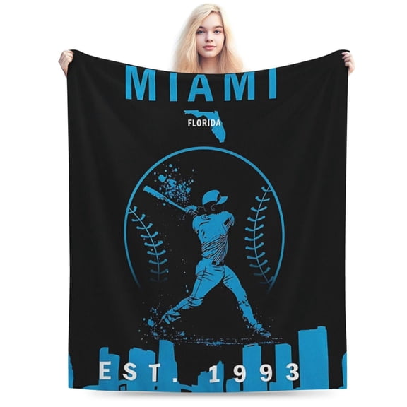 Baseball Blanket Lightweight and Suitable for Baseball Lovers 50x40