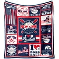 thumbnail image 1 of Baseball Blankets Gifts for Boys Men All Ages,Baseball Team Gifts Who Love Baseball Player/Lover Baseball Team/Fan,Warm Cozy Soft Flannel Throw Blanket Baseball Gifts for Coach 60x 50Baseball7, 1 of 6
