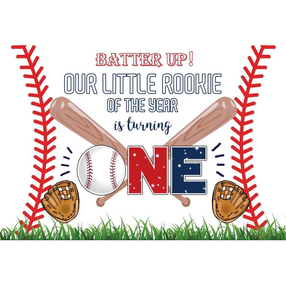 baseball-boy-1st-birthday-backdrop-green-grass-our-little-rookie-is