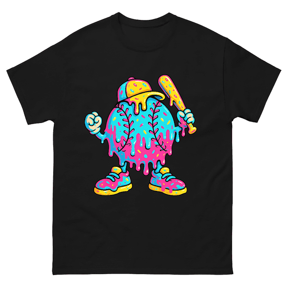 Baseball Boy Drip 101 Lifestyle Retro Youth Sport Unisex T-Shirt V14933, up to size 5XL