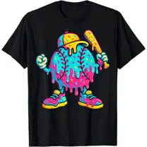 Baseball Boy Drip Lifestyle Sport Youth Kids Trend Athletic Graphic Unisex T-Shirt, up to size 5XL