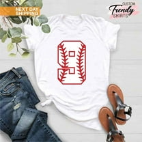 Baseball Boy Shirt, Baseball Birthday Shirt, Ninth Birthday Shirt, Baseball Numbers Shirt, Baseball Gifts, Baseball Fan Shirt, Baseball Love TSHIRT All Size S-5XL