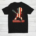 Baseball Boy Usa Flag Just A Boy Who Loves Baseball Shirt Gift Black