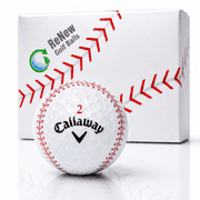Callaway Golf Balls Chrome Soft Baseball Refinished 12 Pack