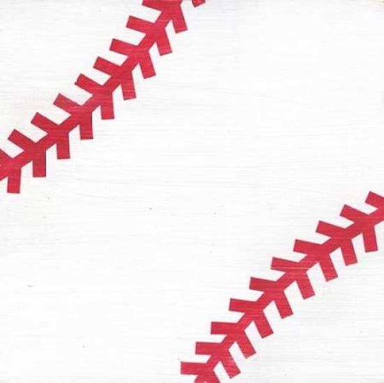 Baseball Canvas Art - Alli Rogosich (24 x 24)
