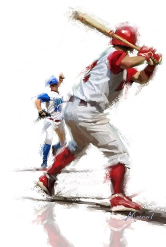 Baseball Canvas Art - The Macneil Studio (24 x 36)