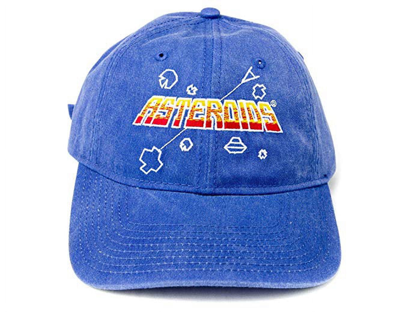 Baseball Cap ATARI Asteroids Low Profile Blue New BA06398ARIU