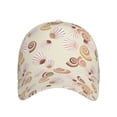 thumbnail image 1 of Baseball Cap, Abstract Shells Trucker Hats Women Dad Hat For Workouts - Baseball Hat Adjustable Size, 1 of 2