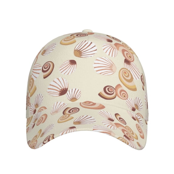 Baseball Cap, Abstract Shells Trucker Hats Women Dad Hat For Workouts - Baseball Hat Adjustable Size