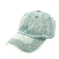 thumbnail image 1 of ZQUUVOU Baseball Cap Adjustable Classic Low Hat Unconstructed Plain Cotton Cap Men Women A-Green, 1 of 3