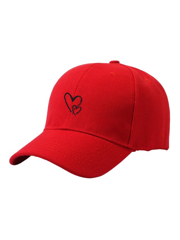Baseball Cap Adjustable Dad Hat Trucker Hats For Men White Classic Womens Baseball Caps Red