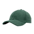 thumbnail image 1 of ZQUUVOU Sun Hat for Men Women Baseball Caps Trucker Hats Fashion Solid Color Adjustable Baseball Sun Hats for Hiking Travel Green, 1 of 5