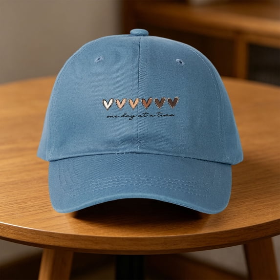 Baseball Cap Adjustable VLOOCKLW Washed Cotton Adjustable Dad Hat Sun Blue