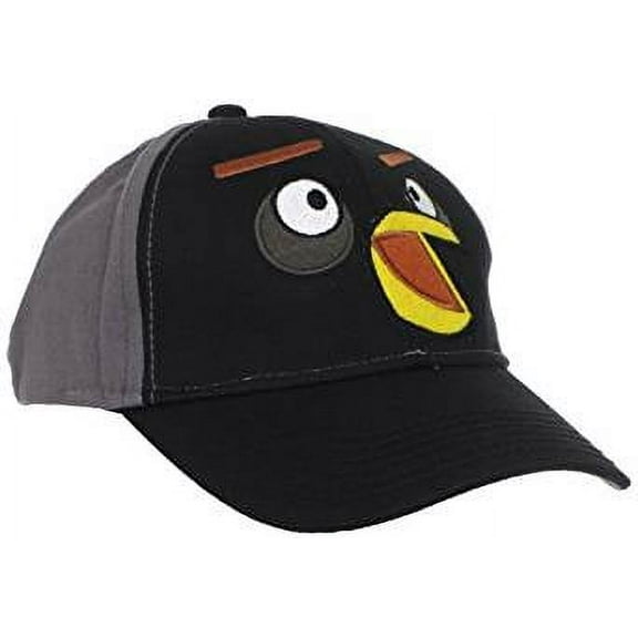 Baseball Cap - Angry Birds - Black Face New 497205