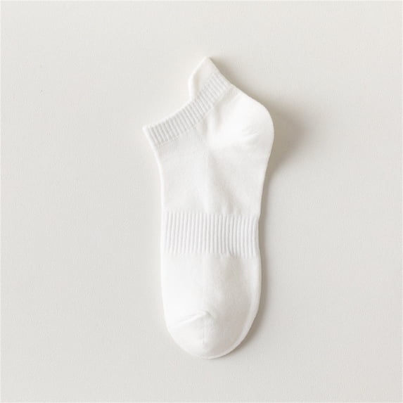 Baseball Cap Ankle Socks, Thin Cotton Athletic Running Socks, Low Cut No Show With Heel Tab, Breathable Mesh Design, White One Size, Size One Size