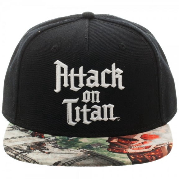 Baseball Cap - Attack on Titan - Sublimated Bill Snapback New Licensed sb2nrgatn