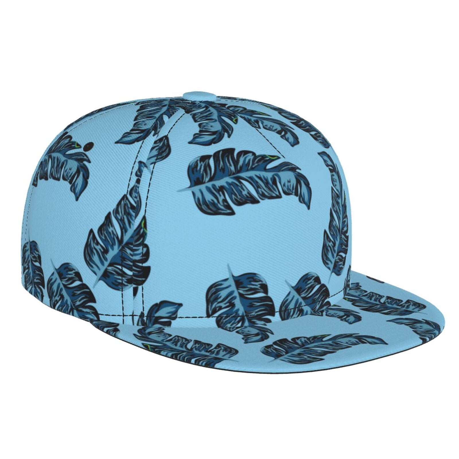 baseball-cap-banana-tropical-leaves-hats-for-men-women-low-profile