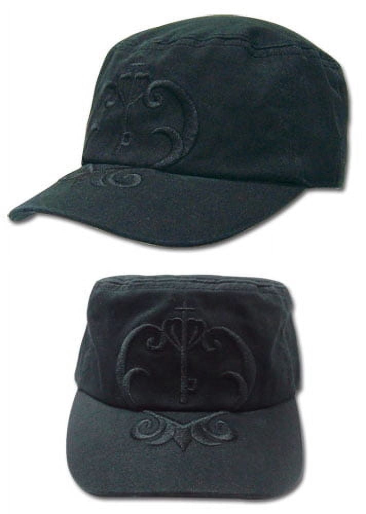 Baseball Cap - Black Butler - Sebastian Icon Logo Cadet Hat New Anime ...