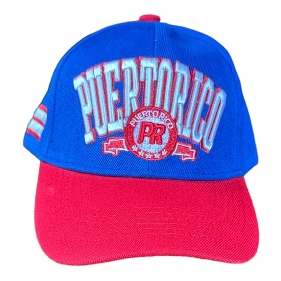 Baseball Cap Blue Puerto Rico