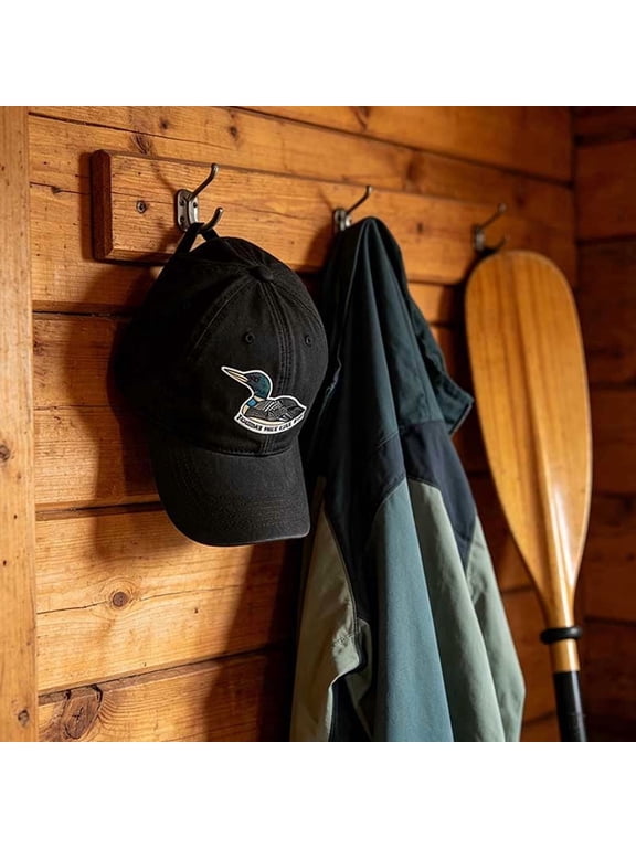 Baseball Cap Boundary Waters Canoe Area Embroidered Loon Adjustable Vintage Washed Hat Curved Brim Breathable Comfortable,Durable Stitching Outdoor Style,for Hiking Fishing Camping Travel Men Women