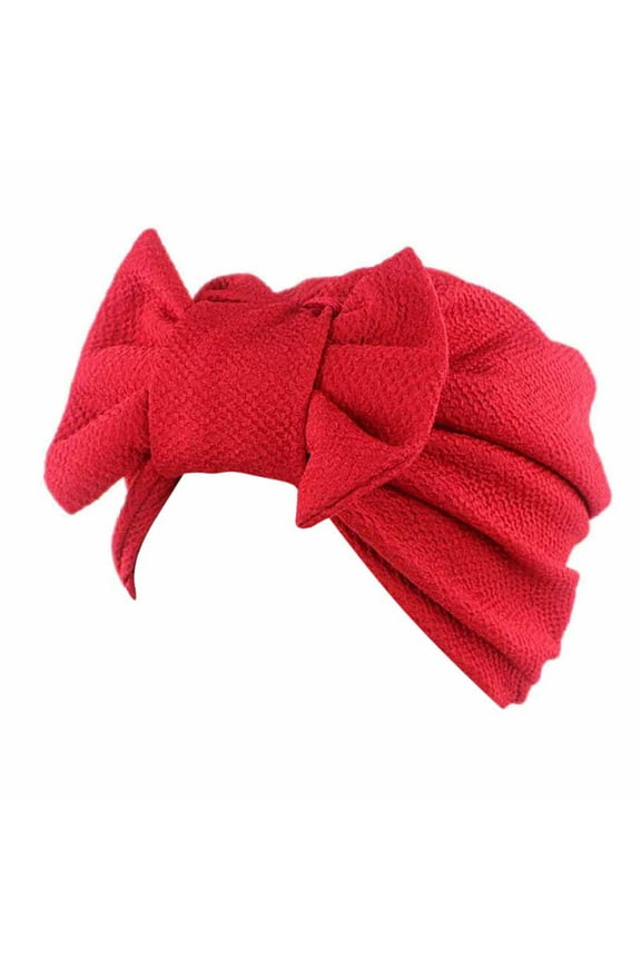 Baseball Cap Bow Cancer Chemo Hat Beanie Scarf Turban Head Wrap Cap WR Hats For Women