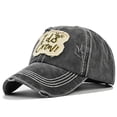 thumbnail image 1 of Baseball Cap Cancer Awareness Ribbon Baseball Caps Dad Hats Women Baseball Hat Black3 One Size, 1 of 4