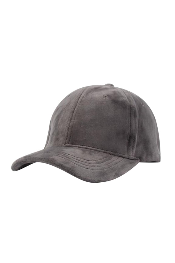 Baseball Cap Breathable New Velvet For Women Men Crushed Plain Dad Sports Hip Hop Unstructured 1 Lightweight Baseball Hat Grey