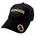 thumbnail image 1 of Baseball Cap Built-in with Bottle Opener Fitted Snap Black Color for Men, 1 of 5