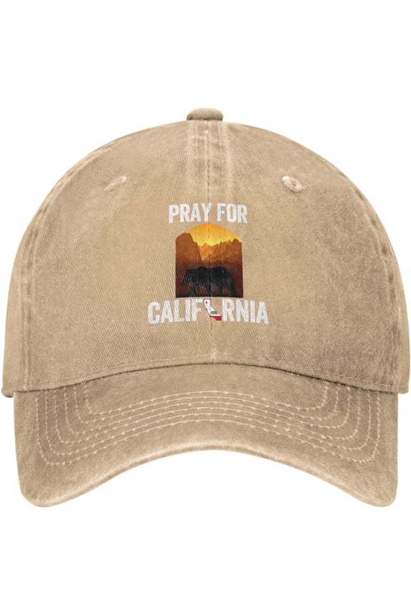 Baseball Cap California Strong Baseball Caps for Womens Pray for California Vintage Cap