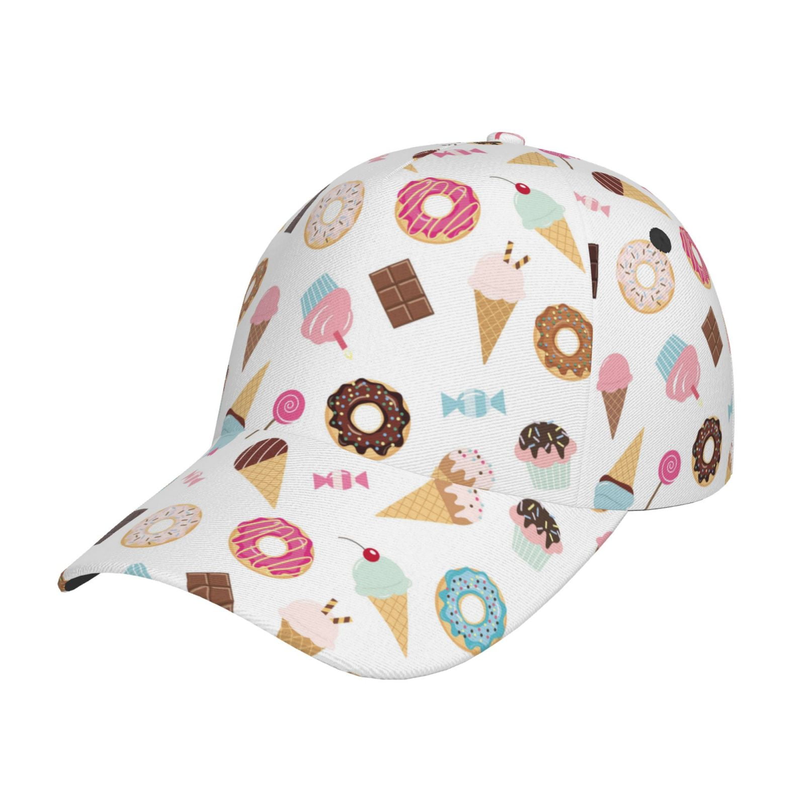 Candy Color Baseball Cap, Retro Washable Hole Cap, Personality Cross Decoration Cap