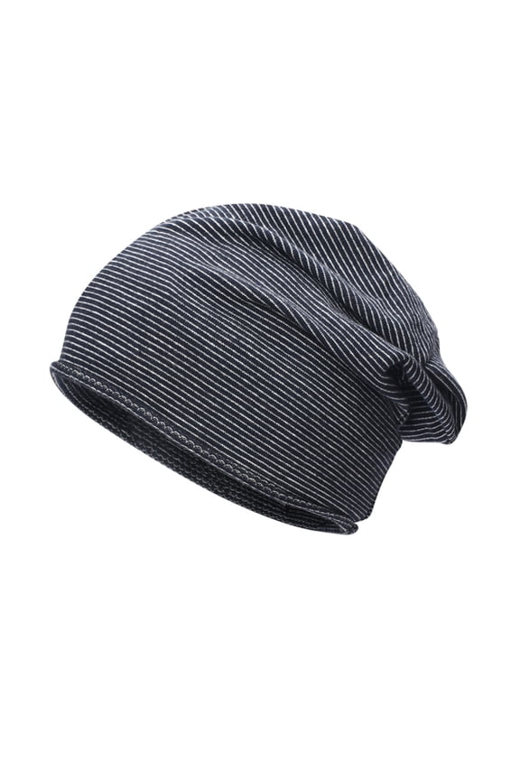 Baseball Cap Christmas Pinstripe Ladies All-match Hooded Cap Curling Casual Riding Knitted Winter Hats For Women
