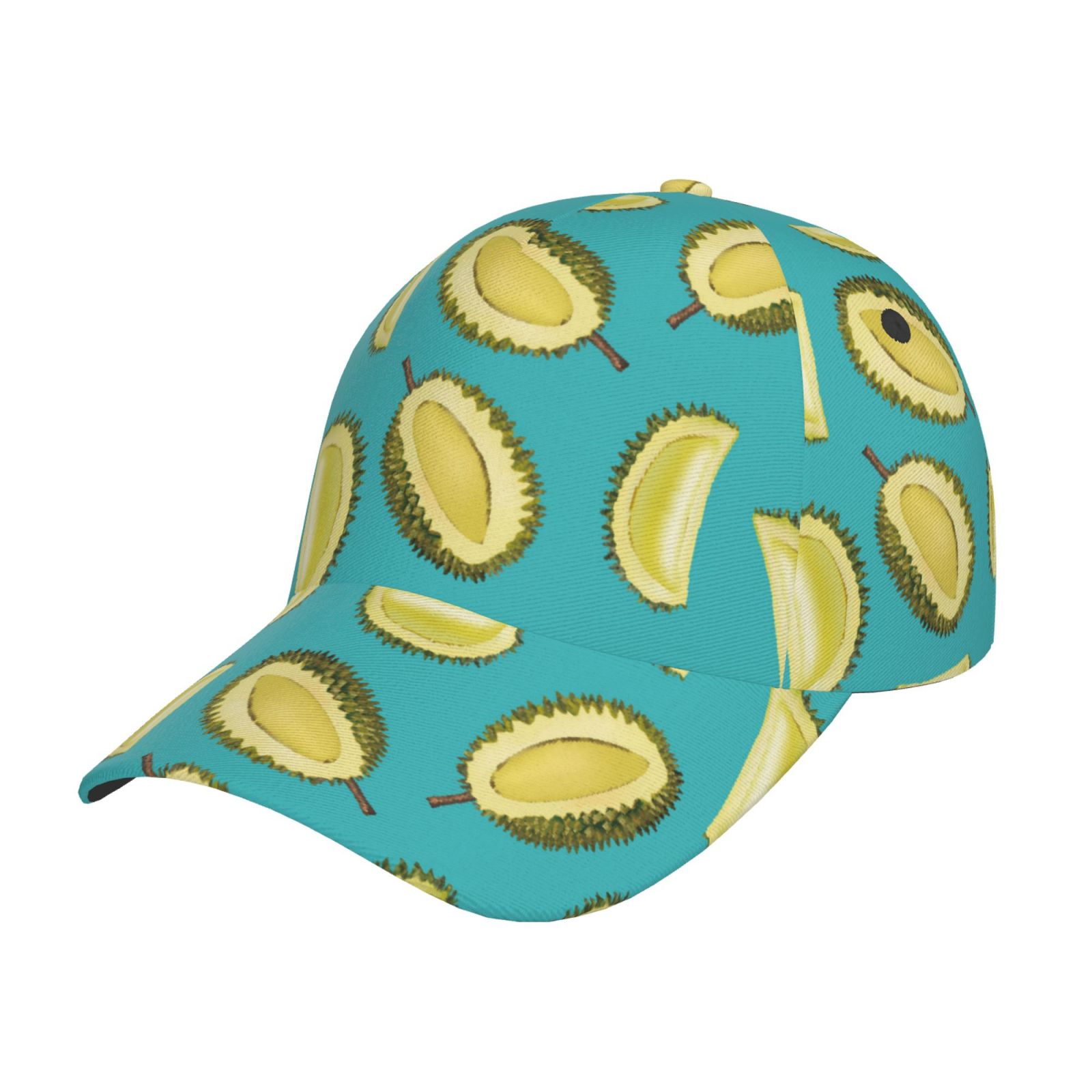 Baseball Cap - Cute Durian Blue Adjustable Size Hats For Men And Women ...