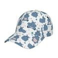 thumbnail image 1 of Baseball Cap, Cute Hippos Sun Hats for Men Women, Adjustable Golf Dad Hat for Outdoor Activities, 1 of 7