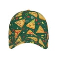thumbnail image 1 of Baseball Cap, Cute Pizza Food Trucker Hats Women Dad Hat For Workouts - Baseball Hat Adjustable Size, 1 of 2