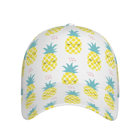 Baseball Cap, Cute Shy Pineapple Trucker Hats Women Dad Hat For Workouts - Baseball Hat Adjustable Size