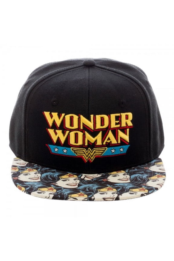 Baseball Cap - DC Comics - Wonder Woman Halftone Snapback New sb4af1dco
