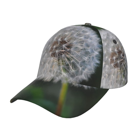 Baseball Cap, Dandelion Trucker Hats Women Dad Hat for Workouts - Baseball hat Adjustable Size