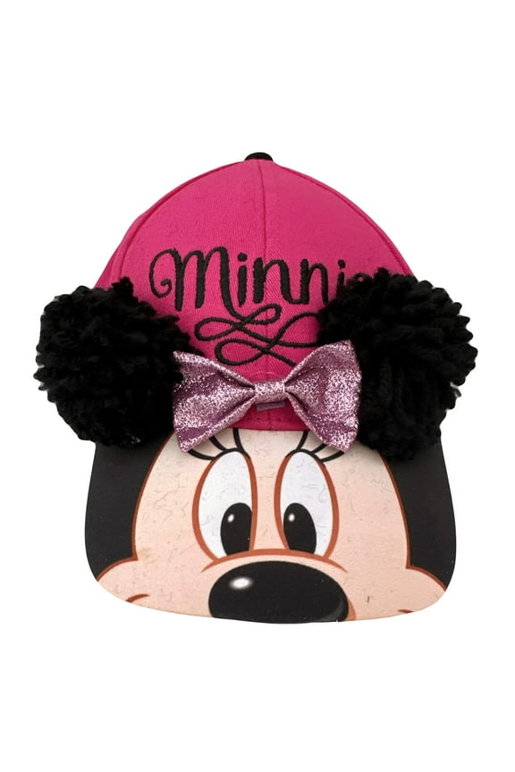 Baseball Cap - Disney - Minnie Mouse Hat Girl Cap