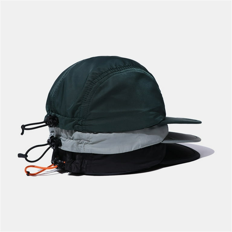 Drawstring outlet baseball cap