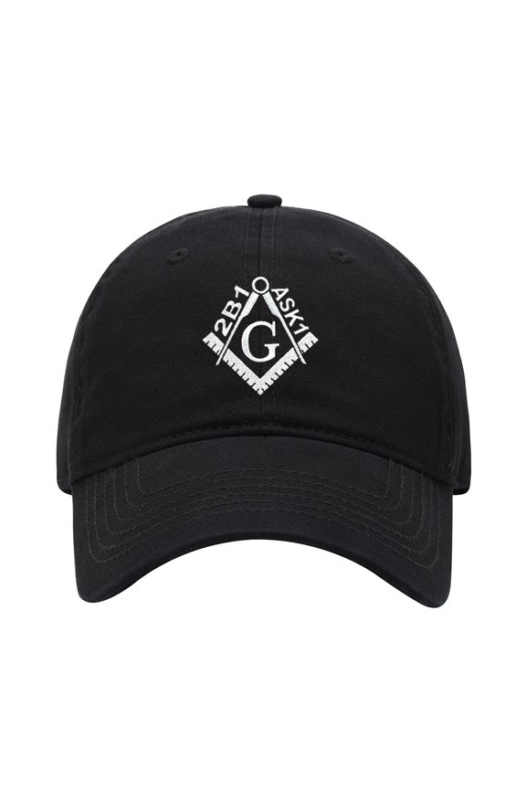 Baseball Cap Embroidered Hat for 2B1 ASK1 Masonic Men's Adjustable Cotton Unisex Embroidery Baseball Caps
