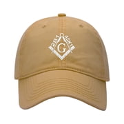 Baseball Cap Embroidered Hat for 2B1 ASK1 Masonic Mens Adjustable Cotton Unisex Embroidery Baseball Caps