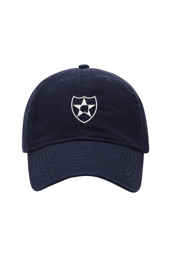 Baseball Cap Embroidered Hat for 2nd Infantry Division Men's Adjustable Cotton Unisex Embroidery Baseball Caps