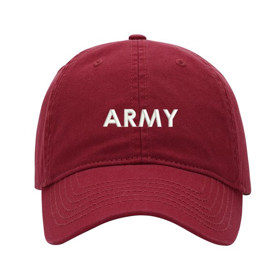 Baseball Cap Embroidered Hat for Army Men's Adjustable Cotton Embroidery Baseball Caps